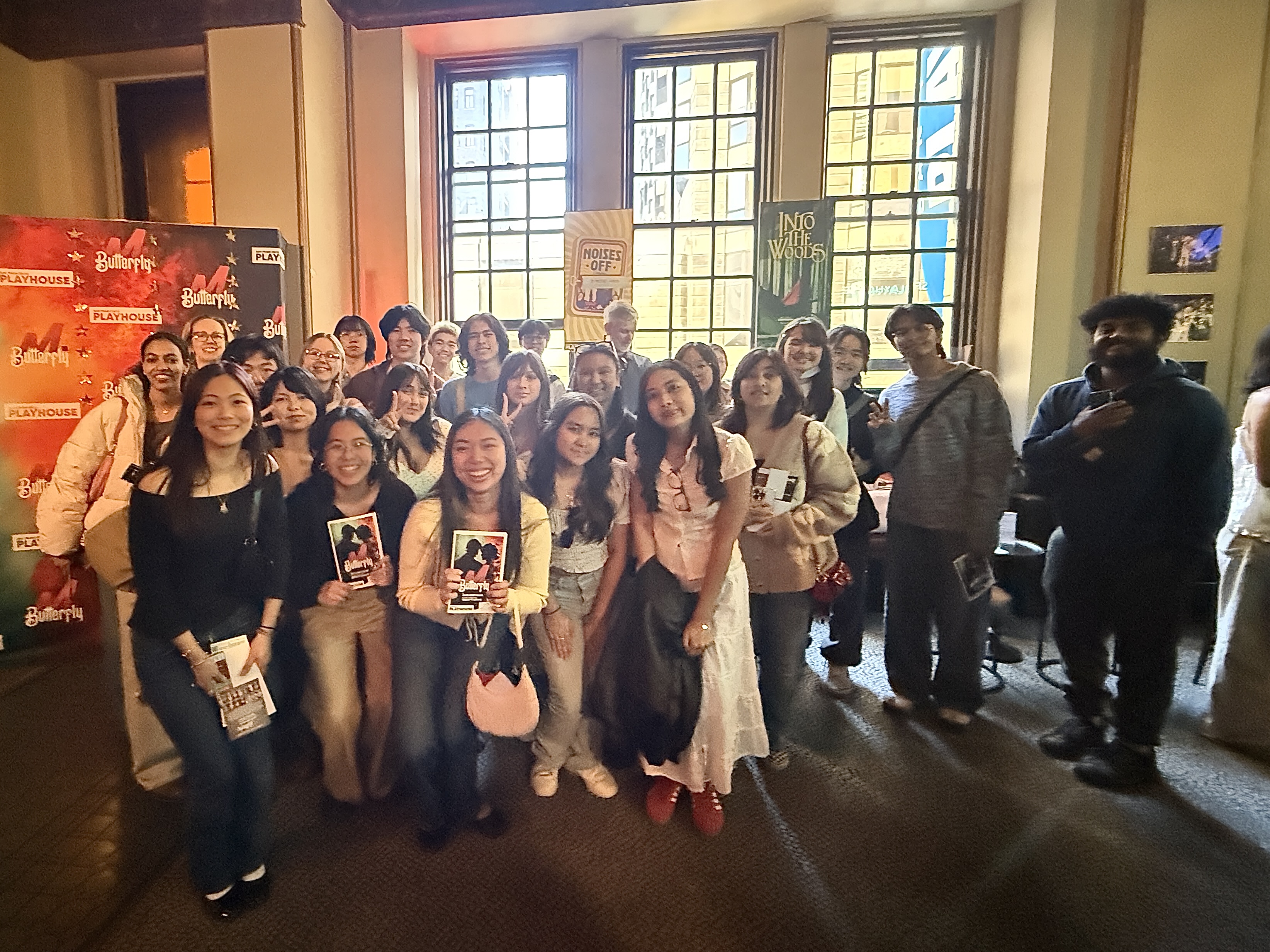 M. Butterfly Showing