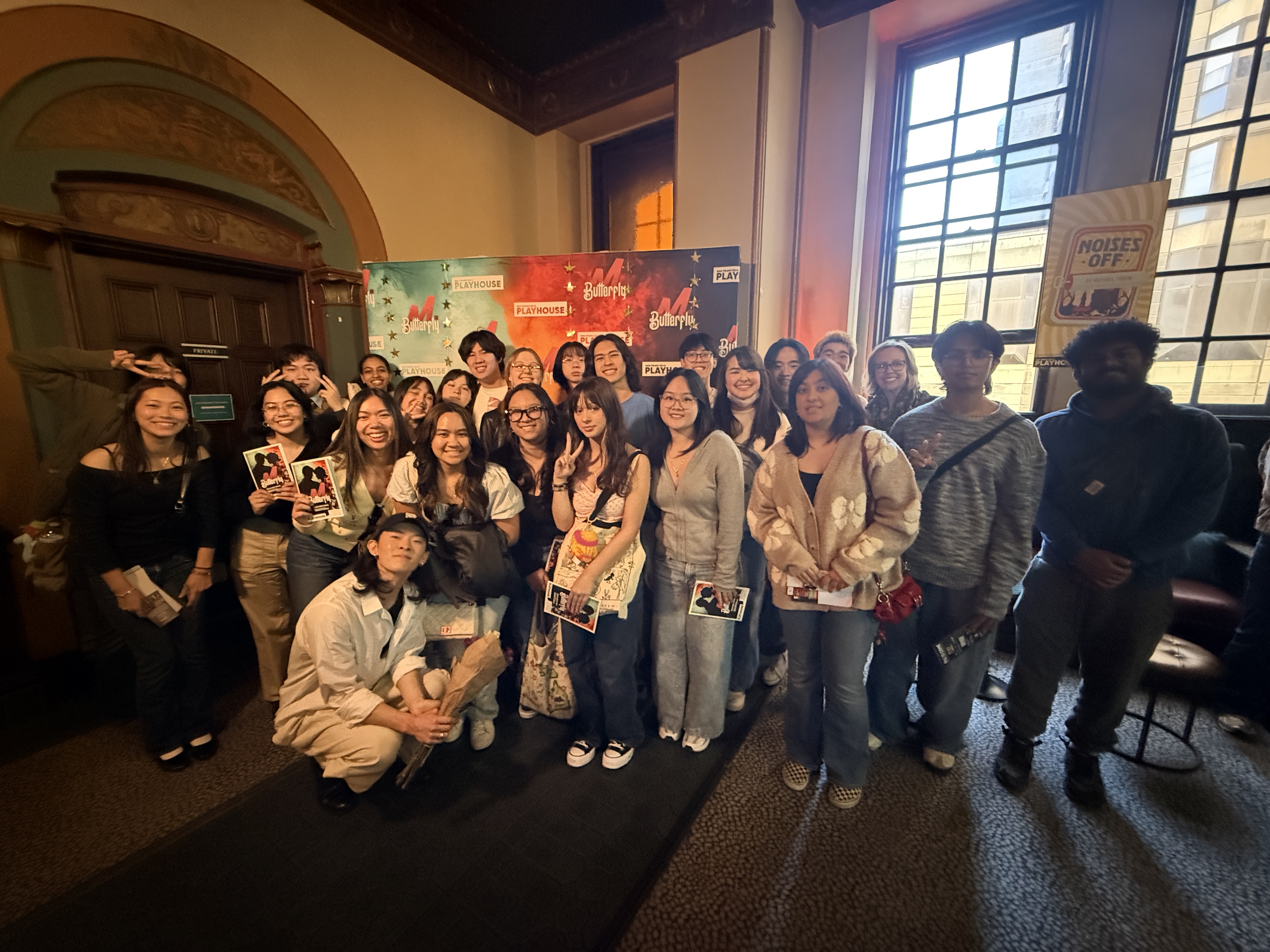 M. Butterfly Showing