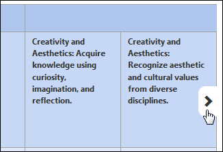 Here is where you will map your new context SAO to an institutional outcome(s).