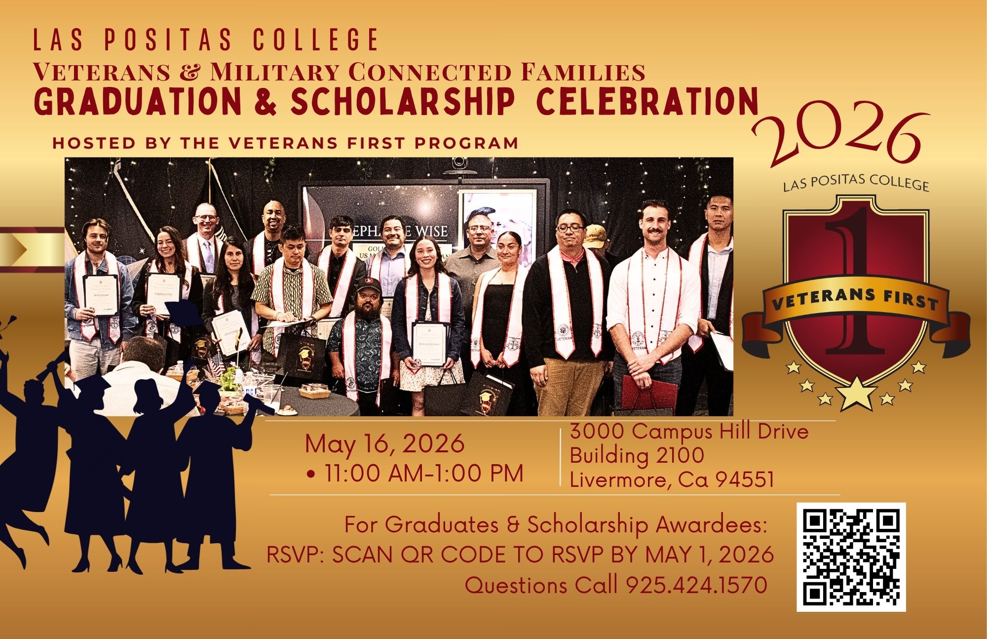 Graduation Flier for Veterans