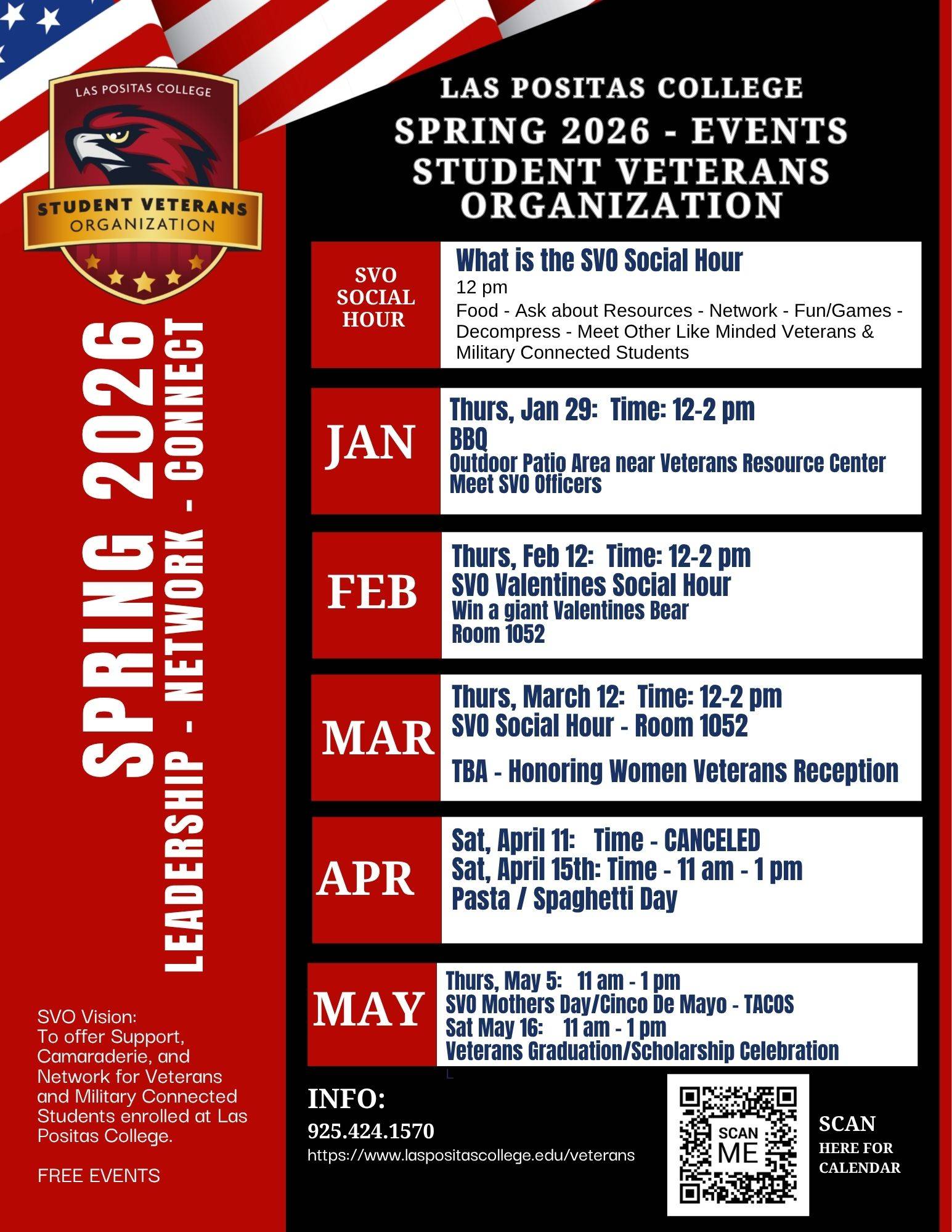 SVO Spring 2026 Events
