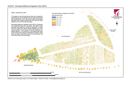 agricultural analysis map