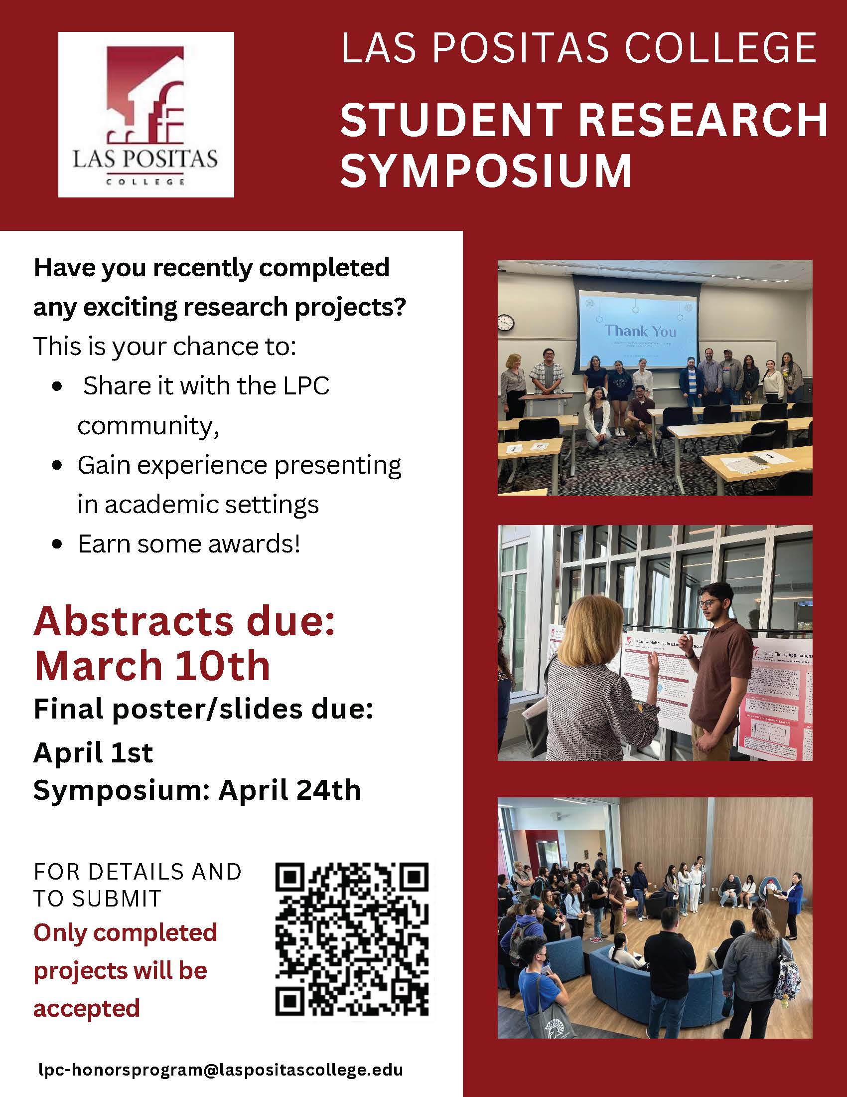 LPC Honors Symposium Spring 2025