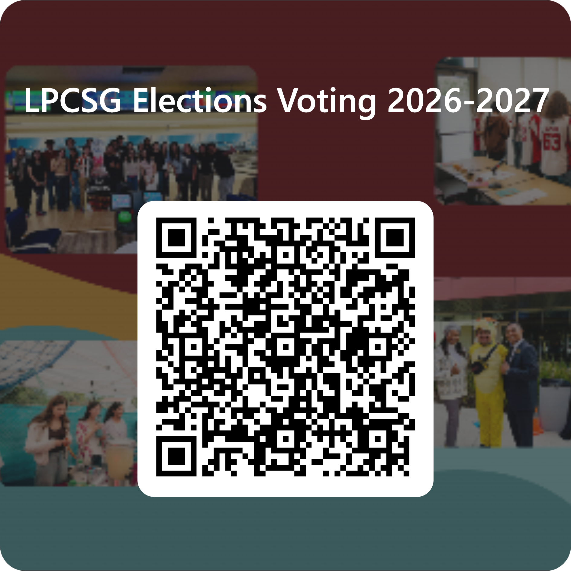 QR code link to the voting form.