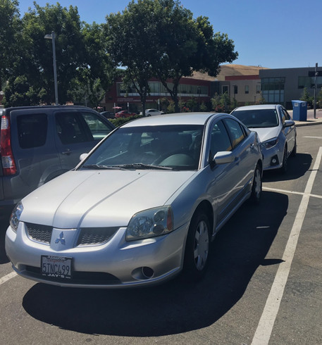 Tail in parking