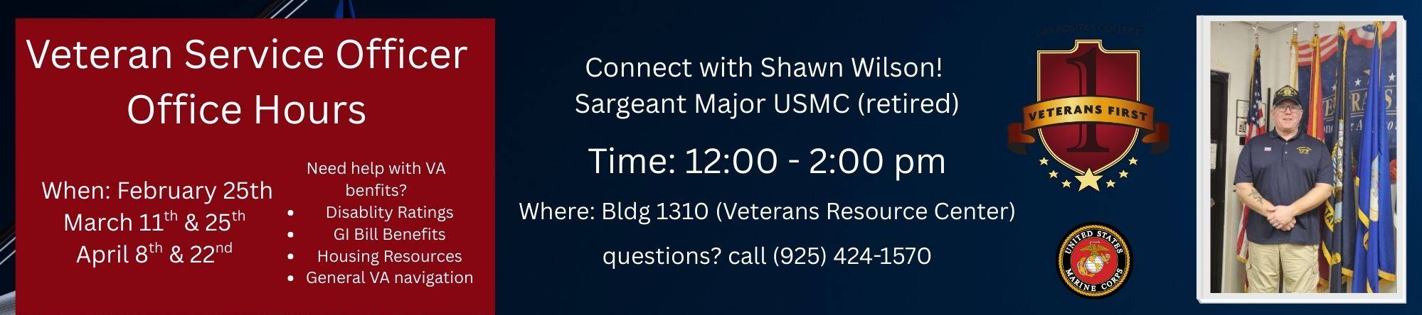 Veteran Service Office hours